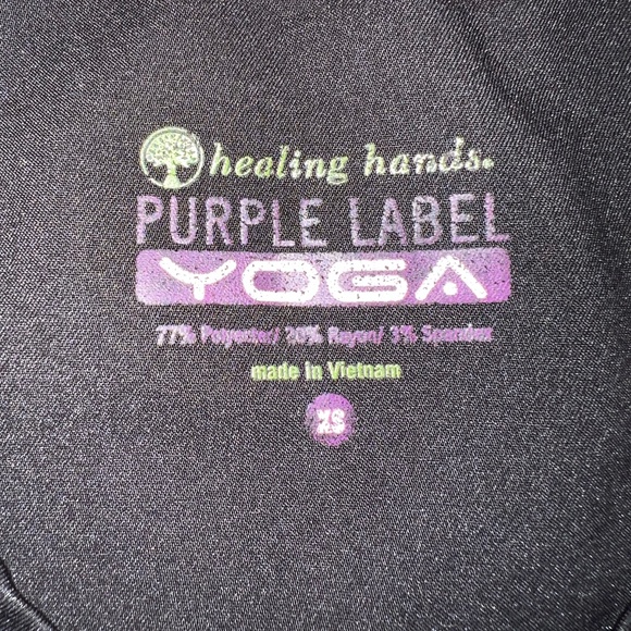 Healing Hands Purple Label Yoga Scrub Set - Picture 10 of 13